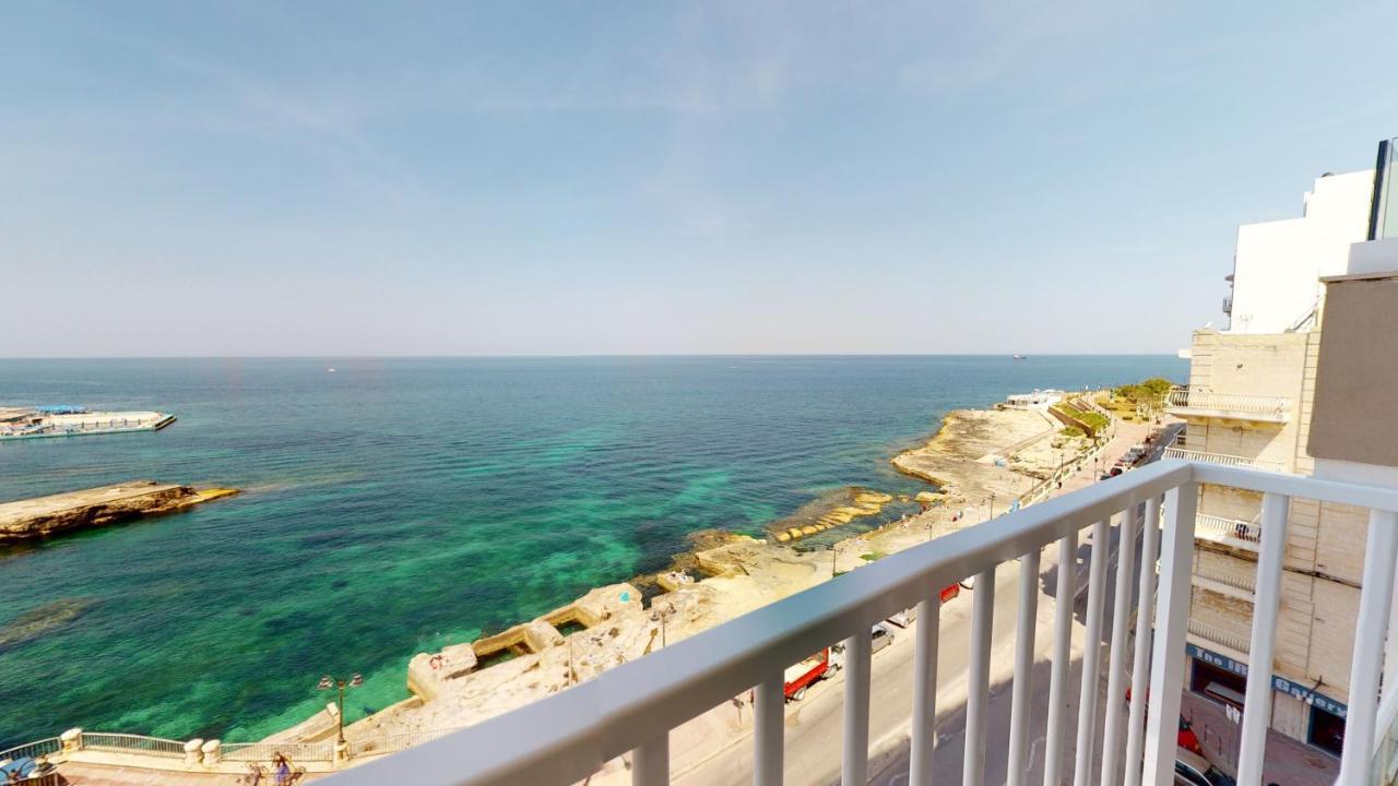 6Th Floor Seafront Apartment With Open Sea Views Sliema Exterior photo
