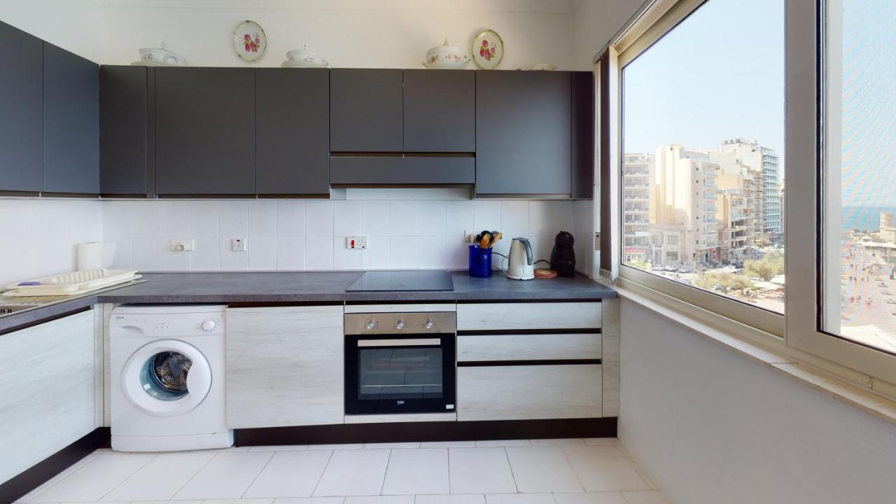 6Th Floor Seafront Apartment With Open Sea Views Sliema Exterior photo